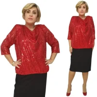 Bluza Penelope rosu