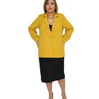 sacou clara galben