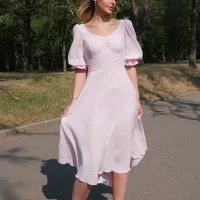 rochia bella roz fata