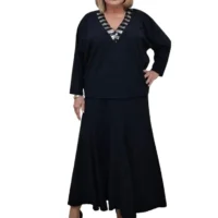 Compleu Roxy cu Fusta