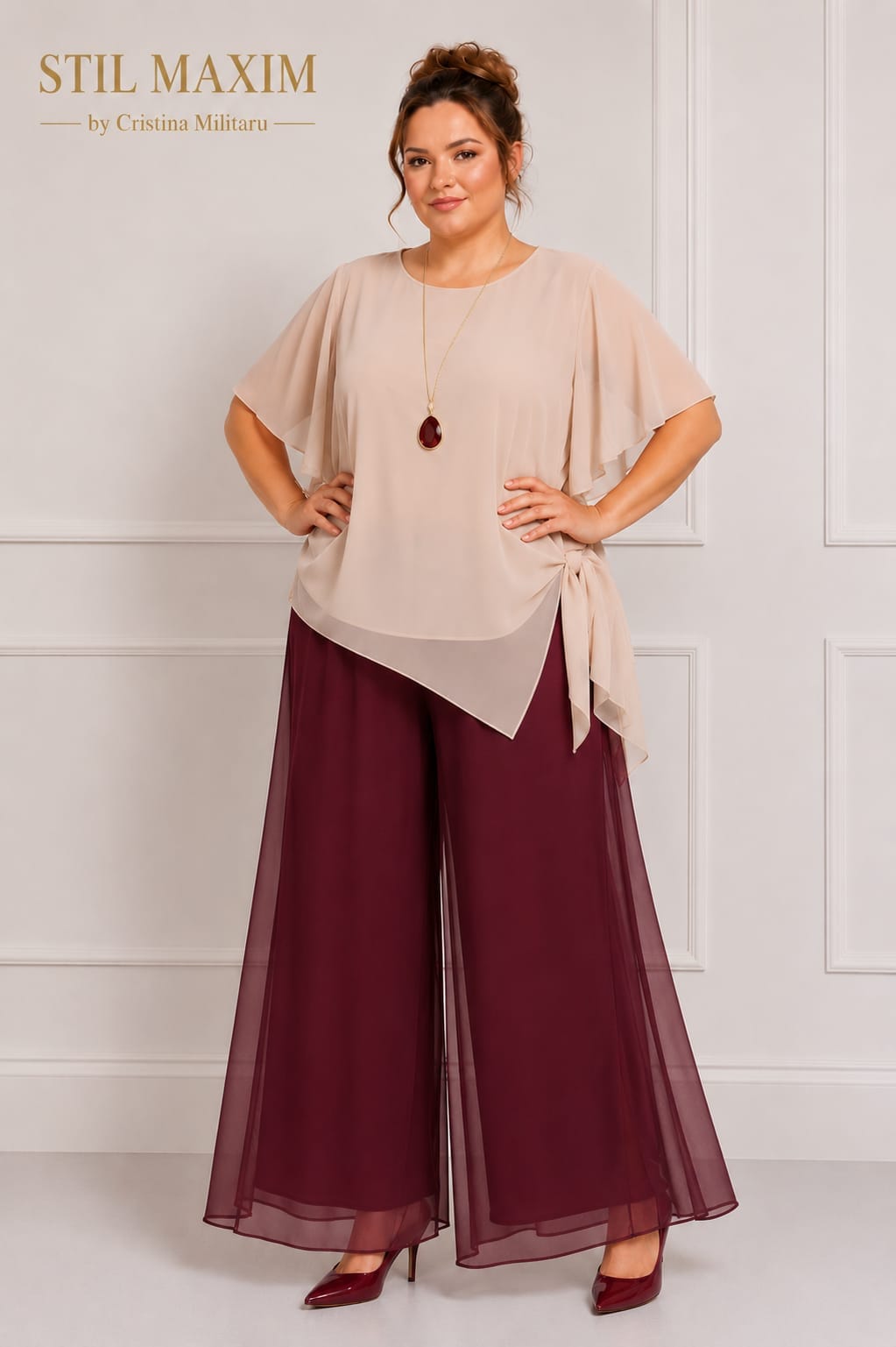 Bluza Mihaela Culori Pastel - imagine 2