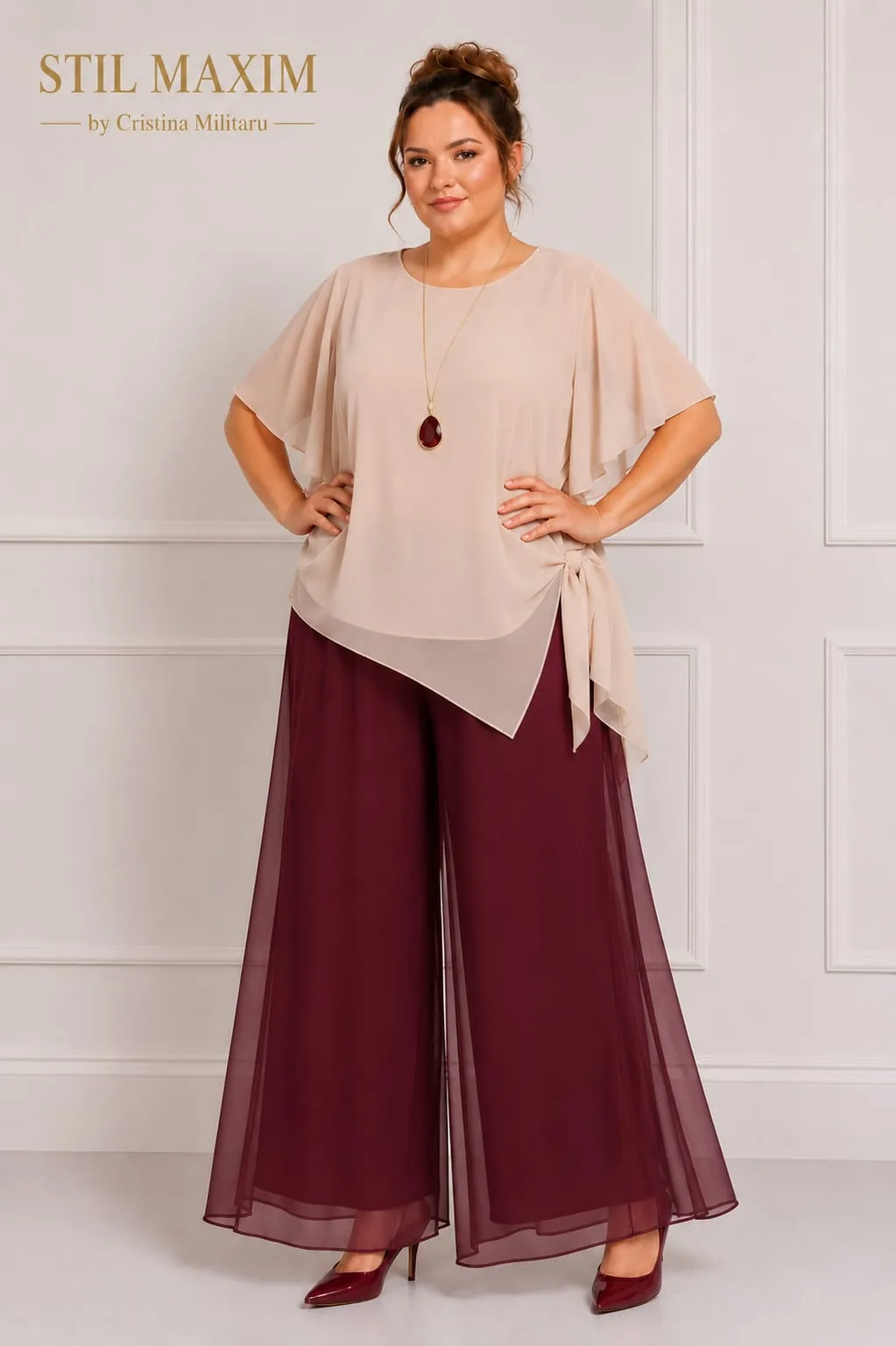 Bluza Mihaela Culori Pastel - imagine 2