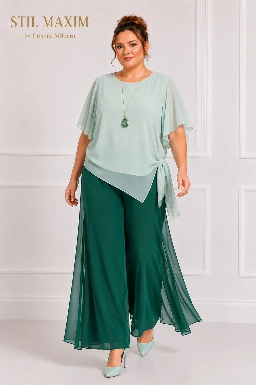 Bluza Mihaela Culori Pastel - imagine 4